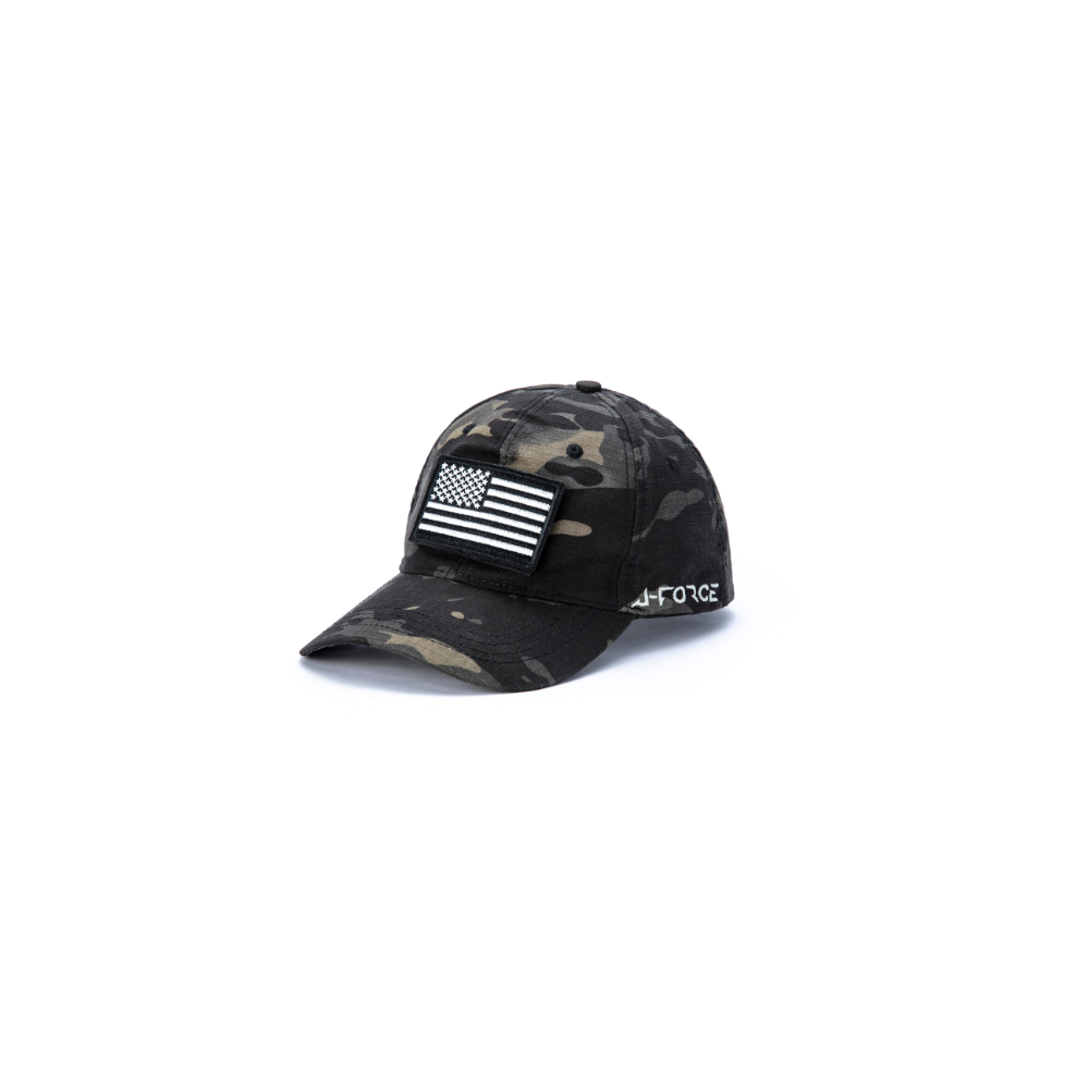 JForce - Tactical Cap for Men with US Patch Included Side