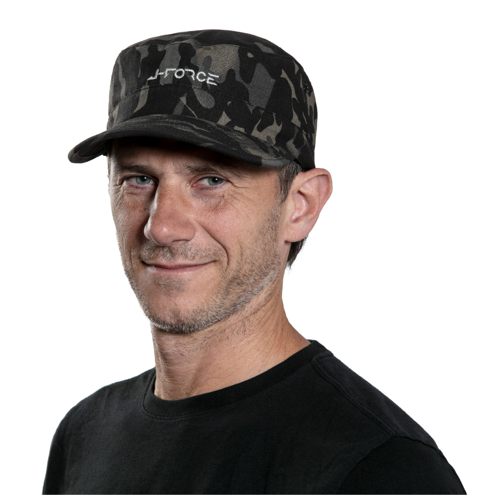 JForce - Army Fatigue Hat in Use