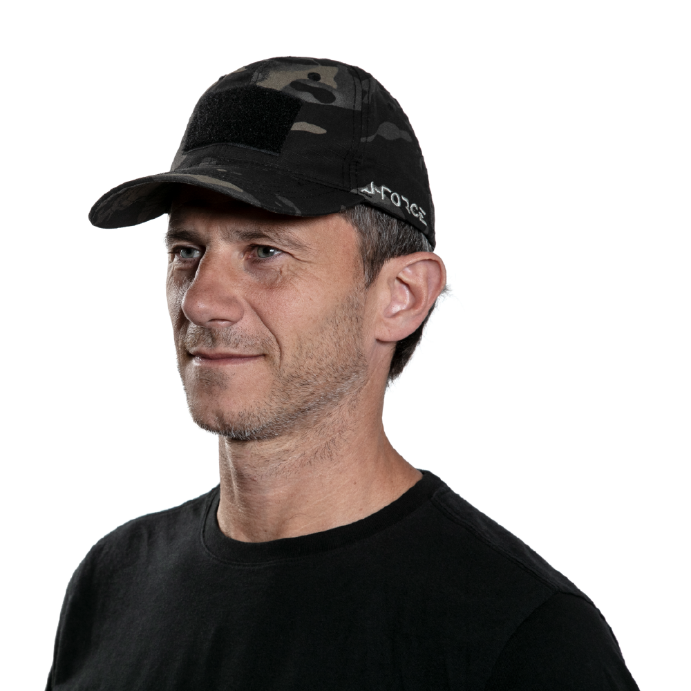 JForce - Tactical Cap for Men Crown interior in use