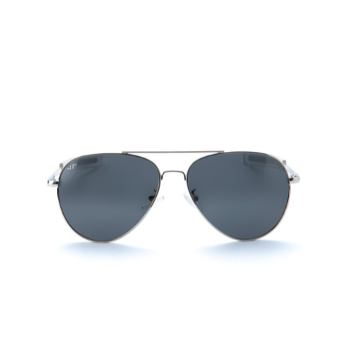 JForce - Vintage Aviator Sunglasses for Men Silver