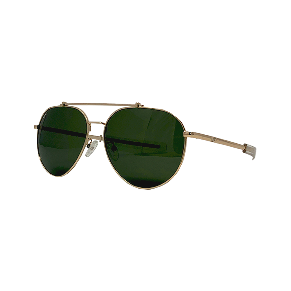 JForce - Classic Aviator Sunglasses for Men Gold