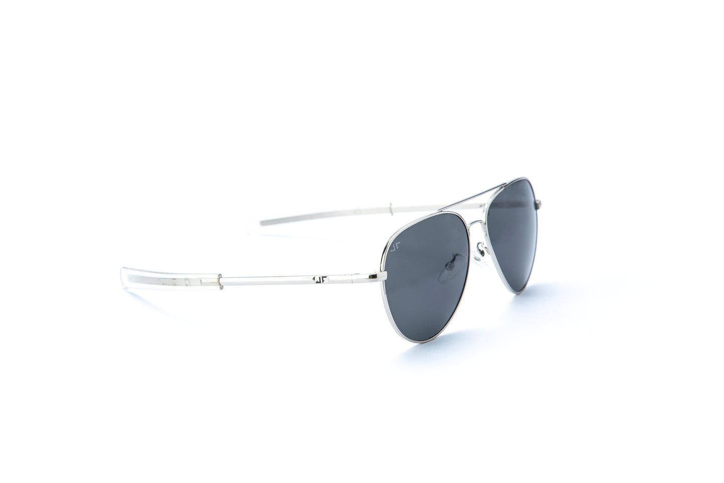 JForce - Vintage Aviator Sunglasses for Men Silver