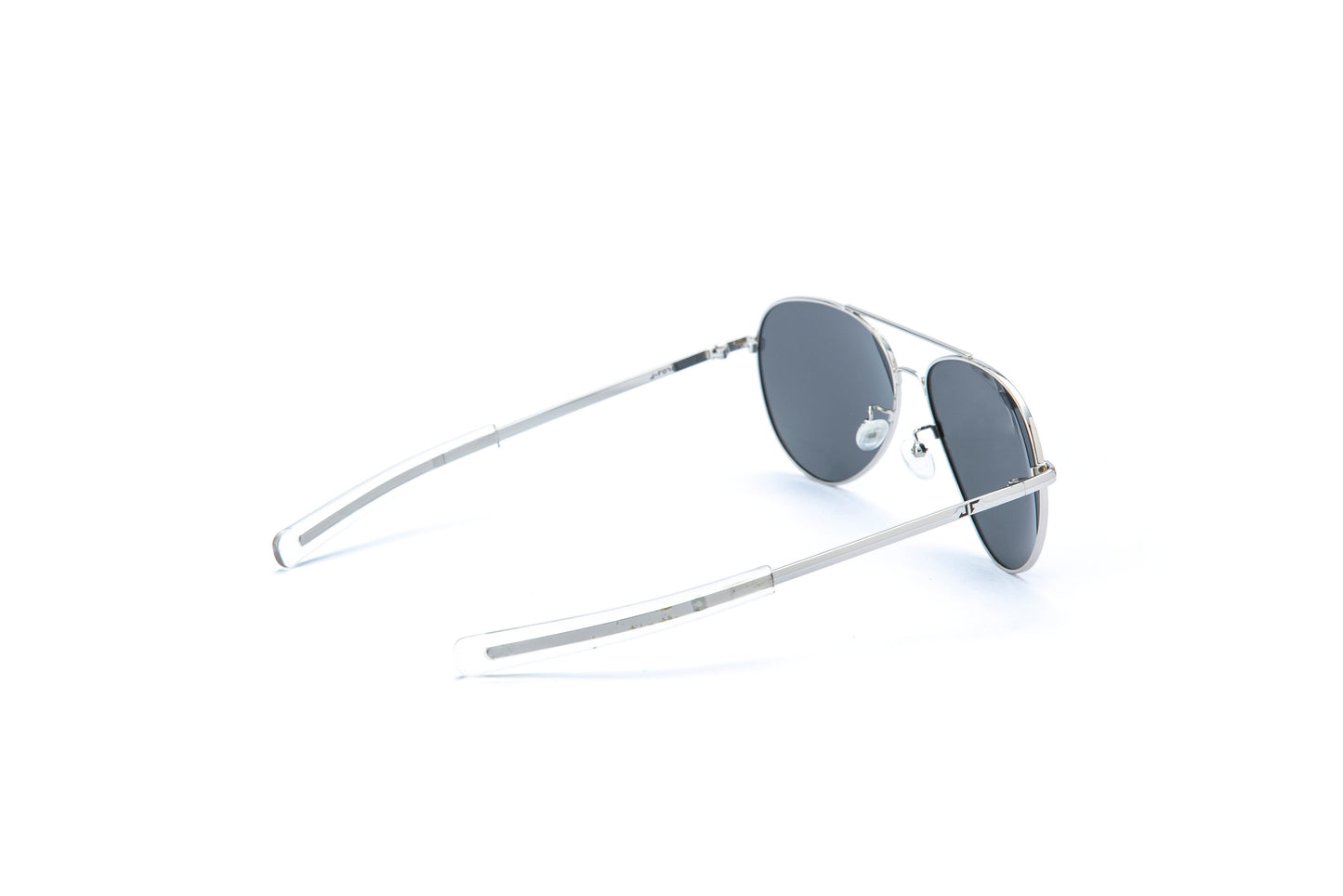 JForce - Vintage Aviator Sunglasses for Men Silver