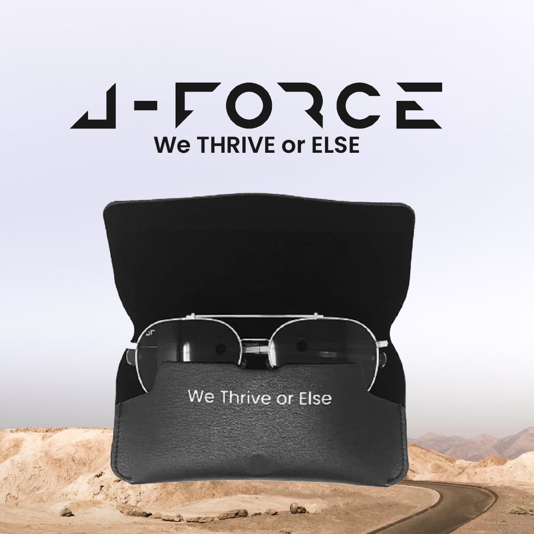 JForce -Classic Aviator Sunglasses for Men Silver